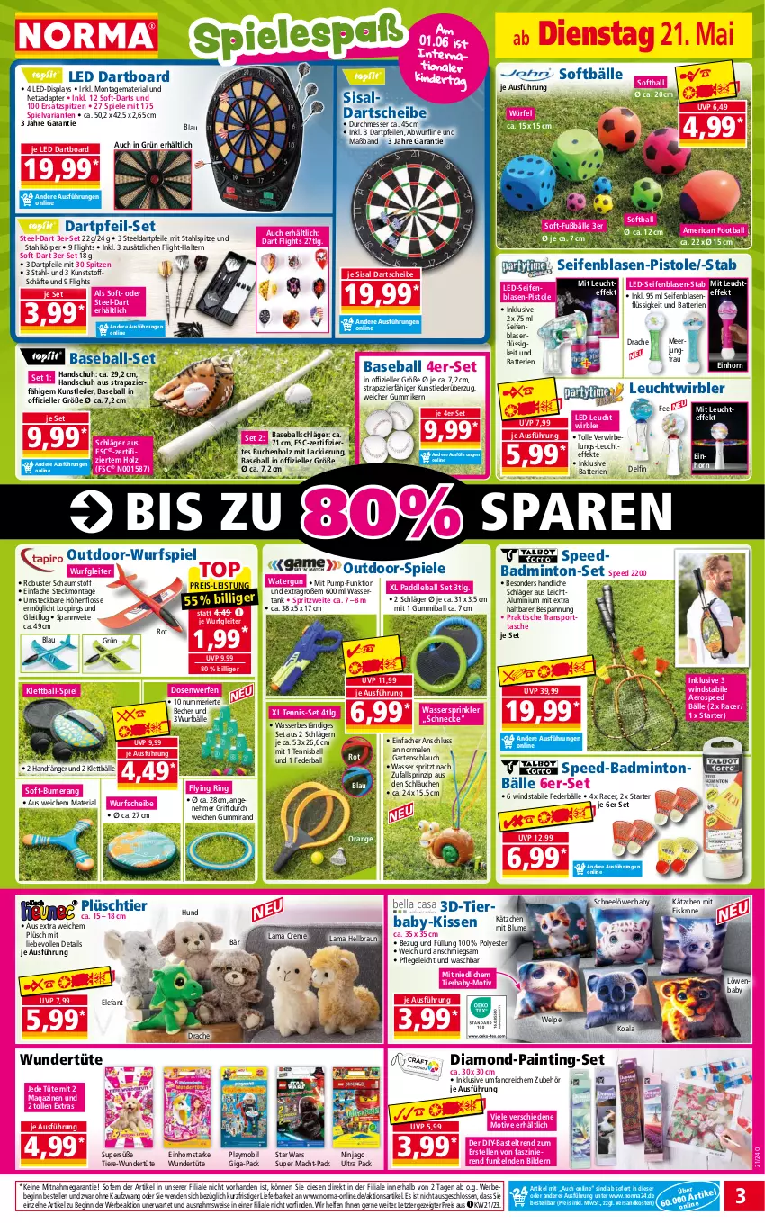 Aktueller Prospekt Norma - Norma - von 21.05 bis 28.05.2024 - strona 3 - produkty: acer, adapter, Bad, ball, batterie, batterien, Bebe, Becher, blume, braun, buch, creme, eis, Elefant, elle, Garten, gartenschlauch, gin, Holz, Jungfrau, Kätzchen, Kinder, kissen, krone, lack, lays, Leuchte, LG, mac, magazin, messer, mint, ndk, ninjago, orange, playmobil, Plüsch, reis, Ria, ring, schlauch, schläuche, Seife, senf, spee, Spiele, Sport, sporttasche, Tasche, tee, Ti, Tiere, tisch, Tüte, wasser, wassertank, würfel, ZTE