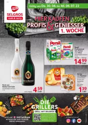 Gazetka promocyjna Selgros - Food - Gazetka - ważna od 06.07 do 06.07.2022 - strona 1 - produkty: eis, erde, flasche, fol epi, grill, kraft, LG, mac, Mett, metternich, persil, reis, sekt, Ti