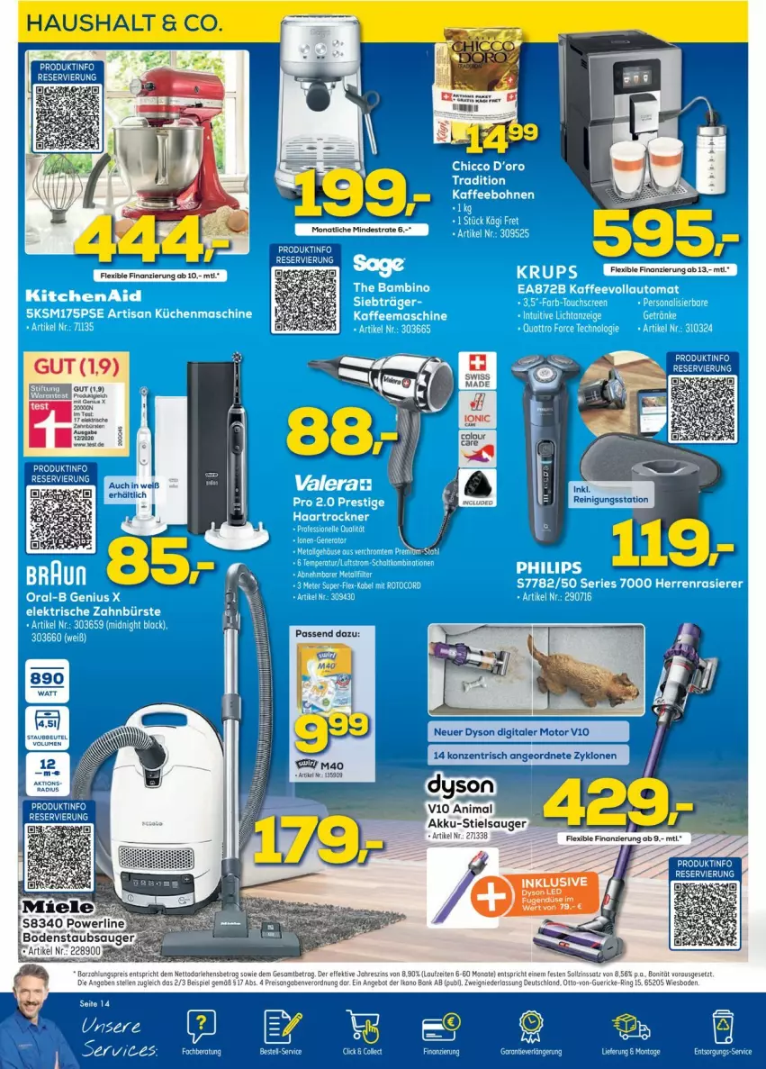 Aktueller Prospekt Euronics - Prospekte - von 08.06 bis 15.06.2022 - strona 14 - produkty: akku, angebot, Bad, Bank, eis, elle, Reinigung, reis, ring, Stielsauger, Ti