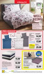 Gazetka promocyjna Lidl - Aktionsprospekt - Gazetka - ważna od 19.08 do 19.08.2023 - strona 20 - produkty: angebot, asti, Bau, baumwolle, bett, bettwäsche, decke, dell, eis, elle, kissen, latte, matratze, matratzen, Mode, ndk, reine baumwolle, reis, Ria, Schal, Schale, spannbettlaken, steppbett, tagesdecke, Ti, tisch, wolle, ZTE