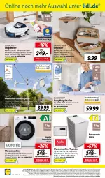 Gazetka promocyjna Lidl - Aktionsprospekt - Gazetka - ważna od 19.08 do 19.08.2023 - strona 58 - produkty: angebot, angebote, aqua, AquaPur, bambus, bügel, Bügelstation, dampfbügelstation, dell, eis, elle, kleid, kleider, kleiderbügel, Mode, ndk, Reinigung, reis, rel, Ria, Saugroboter, Schal, Schale, schutzhülle, silvercrest, telefon, teppich, Ti, Toplader, trommel, uhr, wäschespinne, waschmaschine, wasser, wassertank, weck, werkzeug