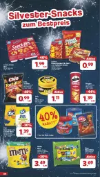 Gazetka promocyjna Famila - Prospekte - Gazetka - ważna od 31.12 do 31.12.2024 - strona 20 - produkty: beutel, cracker, dip, eis, lorenz, mars, nuss, pringles, reis, ring, saltletts, snack, snack hits, Ti, tortilla, tortillas, tuc, ültje, ZTE