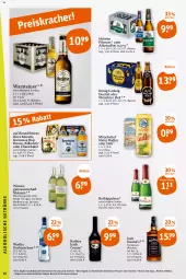 Gazetka promocyjna Tegut - Angebote der Woche - Gazetka - ważna od 12.08 do 12.08.2023 - strona 16 - produkty: alkohol, aust, baileys, Benediktiner, bier, burgunder, clausthaler, eis, flasche, getränk, getränke, Gorbatschow, Guinness, holsten, holsten pilsener, irish cream, jack daniel, Jack Daniel’s, Kilkenny, mönchshof, Moretti, Müller, Müller-Thurgau, natur, natur radler, pils, pilsener, radler, rotkäppchen, sac, steiner, tennessee whiskey, Ti, warsteiner, wein, weissbier, Weißwein, whiskey, wodka