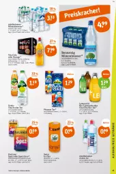 Gazetka promocyjna Tegut - Angebote der Woche - Gazetka - ważna od 12.08 do 12.08.2023 - strona 17 - produkty: adelholzener, Alwa, bio, cola, eis, flasche, Holz, ice tea, limo, limonade, mineralwasser, natur, orange, orangen, Paula, paulaner, pfanne, Pfanner, rel, Spezi, tee, Ti, vita, Vita C, volvic, wasser