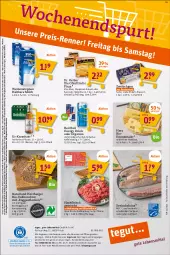 Gazetka promocyjna Tegut - Angebote der Woche - Gazetka - ważna od 12.08 do 12.08.2023 - strona 24 - produkty: alkohol, angebot, angebote, auer, Berger, bio, brot, dekoration, die ofenfrische, Dr. Oetker, drink, drucker, eis, emmentaler, energy drink, Engel, fisch, Fisch und Meeresfrüchte, fische, Fischer, fleisch, früchte, Fulda, getränk, getränke, hackfleisch, hackfleisch gemischt, haltbare milch, hartkäse, herzberger, Käse, kerze, korb, korn, Kornbrot, lachs, lebensmittel, meeresfrüchte, milch, natur, naturland, Ofen, Peroni, pfanne, pils, pilsner, pizza, red bull, reis, rezept, rezepte, salami, Schere, tender, Ti, uhr, vollkornbrot, weihenstephan