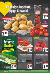 Gazetka promocyjna Edeka - Angebote der Woche - Gazetka - ważna od 22.04 do 22.04.2023 - strona 2 - produkty: aktionspreis, angebot, angebote, angebotspreis, beere, beeren, beutel, brut, deutschlandcard, discount, eier, eis, gabel, himbeer, himbeere, himbeeren, lebensmittel, LG, Löffel, mehl, messer, obst, reis, Schal, Schale, tee, Ti, und gemüse