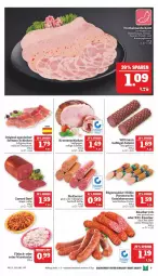 Gazetka promocyjna Marktkauf - Prospekt - Gazetka - ważna od 24.06 do 24.06.2023 - strona 9 - produkty: beef, bier, bierschinken, corned beef, eis, fleisch, Geflügel, gin, gutsleberwurst, jagdwurst, Kaiser, knacker, Krustenschinken, leberwurst, LG, mac, Mett, mettwurst, paprika, Pommersche, reis, rügenwalder, rügenwalder mühle, saft, salami, salat, schinken, serrano, Ti, wiltmann, wurst, ZTE