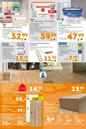 Gazetka promocyjna  - Gazetka - ważna od 21.02 do 21.02.2026 - strona 4 - produkty: alpina, Alpinaweiß, Bau, Brei, brie, decke, eimer, eis, elle, Farbroller, garnitur, gin, Heu, Holz, HP, kraft, lack, laminat, latte, Mode, Rauch, Rauhfaser, reis, Roller, Schal, Streichputz, Tapete, Ti, usb, vinylboden, Weißlack