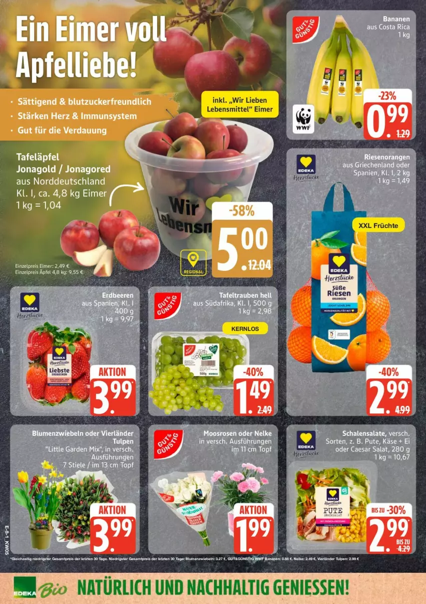 Aktueller Prospekt Edeka - Prospekte - von 26.01 bis 31.01.2026 - strona 10 - produkty: eimer, früchte, lebensmittel, Ti