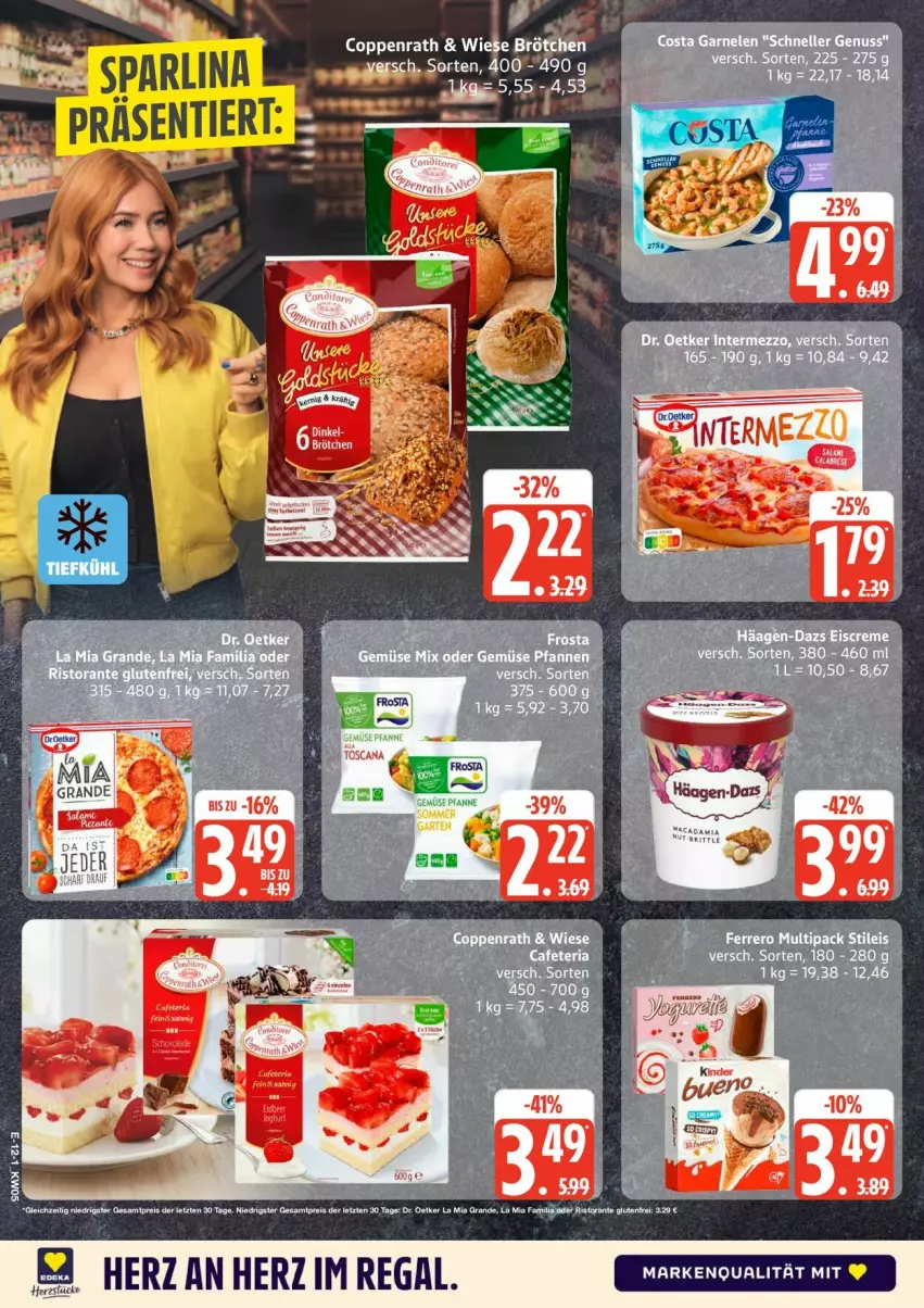 Aktueller Prospekt Edeka - Prospekte - von 26.01 bis 31.01.2026 - strona 14 - produkty: brötchen, coppenrath, regal