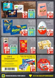 Gazetka promocyjna Edeka - Prospekte - Gazetka - ważna od 31.01 do 31.01.2026 - strona 18 - produkty: bier, chips, deka, eis, ferrero, Ferrero Rocher, keks, knoppers, Manner, mars, nuss, pringles, reis, riegel, ring, schnitten, tee, Ti, ZTE