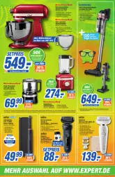 Gazetka promocyjna Expert Aalen - Prospekte - Gazetka - ważna od 26.04 do 26.04.2022 - strona 5 - produkty: akku, akku-handstaubsauger, Behälter, bürste, dell, edelstahl, eis, elle, ente, epilierer, fisch, fische, gin, handstaubsauger, herrenrasierer, küche, Küchen, küchenmaschine, lack, Mixer, Mode, oralb, rasierer, Reinigung, reis, Rührschüssel, rwe, Samsung, schüssel, Spezi, standmixer, staubsauger, Ti, timer, wasser, zahnbürste