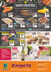 Gazetka promocyjna E Center - Angebote der Woche - Gazetka - ważna od 09.07 do 09.07.2022 - strona 16 - produkty: aldi, aqua, backfisch, baguette, beere, beeren, braten, brot, brötchen, Dorade, eis, elle, feinkost, filet, fisch, fische, Fischer, flasche, fleisch, Geflügel, grill, heidelbeere, heidelbeeren, kabeljaufilet, Käse, korn, küche, lachs, lachsfilet, mac, Makrele, mango, mehrkornbrötchen, milch, natur, Ofen, olive, omega, Omega-3, pesto, rel, rind, Rotbarsch, rotbarschfilet, saft, Schal, Schale, Schere, schinken, schwein, Stachelbeeren, steinofen, tee, Ti, tisch, tomate, uhr, weichkäse, wein, weizenmischbrot, zwiebel