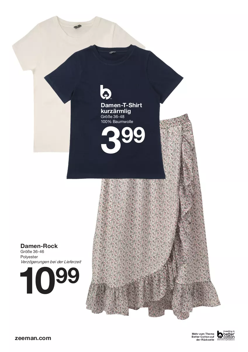 Aktueller Prospekt Zeeman - Prospekte - von 05.03 bis 11.03.2022 - strona 5 - produkty: Bau, baumwolle, bett, shirt, T-Shirt, wolle