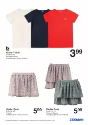 Gazetka promocyjna Zeeman - Prospekte - Gazetka - ważna od 11.03 do 11.03.2022 - strona 6 - produkty: Bau, baumwolle, Container, eis, Kinder, Kinder-T-Shirt, rwe, shirt, T-Shirt, Ti, wolle