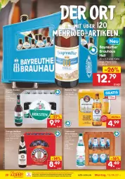 Gazetka promocyjna Netto Marken-Discount - Filial-Angebote - Gazetka - ważna od 18.06 do 18.06.2022 - strona 20 - produkty: alkohol, Alwa, auer, bier, eis, erdinger, holsten, lichtenauer, mineralwasser, ndk, Paula, paulaner, pils, pilsener, premium pils, reis, rwe, Ti, versandkostenfrei, wasser