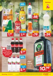 Gazetka promocyjna Netto Marken-Discount - Filial-Angebote - Gazetka - ważna od 18.06 do 18.06.2022 - strona 21 - produkty: Alwa, angebot, auer, bestpreis, bier, Biere, bitter lemon, coca-cola, cocktail, cola, eis, erfrischungsgetränk, fanta, frucht, fruchtsaft, fruchtsaftgetränk, Germ, getränk, getränke, gin, ginger, ginger ale, jägermeister, kräuter, kräuterlikör, lichtenauer, likör, mac, Meister, mineralwasser, mit frucht, pils, pilsener, radler, reis, saft, tee, Ti, tonic, tonic water, vita, vitrex, wasser, Wild, wild berry, ZTE