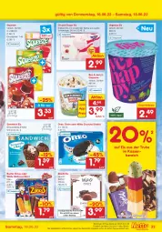 Gazetka promocyjna Netto Marken-Discount - Filial-Angebote - Gazetka - ważna od 18.06 do 18.06.2022 - strona 33 - produkty: ACC, angebot, auer, bestpreis, chupa, chupa chups, creme, daim, dauertiefpreis, eis, eiscreme, keks, mac, milka, Mochi, oreo, reis, sandwich, schoko, schokolade, stieleis, Ti, tiefpreis, Veganes Eis, Wild, ZTE