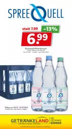 Gazetka promocyjna Getraenkeland - Gazetka - ważna od 20.07 do 20.07.2024 - strona 10 - produkty: Alwa, mineralwasser, Mineralwasser Classic, natur, rel, Spreequell, Ti, wasser