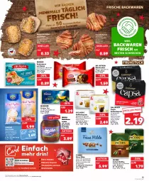 Gazetka promocyjna Kaufland - Gazetka - ważna od 28.12 do 28.12.2022 - strona 13 - produkty: angebot, angebote, auer, aufstrich, backwaren, Bau, Bauer, beutel, blume, blumen, bohne, brot, brotaufstrich, brötchen, burger, Cap, coupon, coupons, creme, dallmayr, dallmayr capsa, Dr. Oetker, eis, espresso, frische backwaren, getränk, getränke, gewinnspiel, grüner tee, hafer, haferflocken, haselnuss, Haselnusscreme, instant-kaffee, jacobs, kaffee, kaffeekapseln, knäckebrot, korn, krüger, kuchen, Kürbis, kürbiskerne, latte, lungo, milch, milka, natur, Nescafé, nespresso, nuss, Plunder, prodomo, schoko, sonnenblume, sonnenblumen, Spiele, Tchibo, tee, Ti, tisch, vanille, zitrone