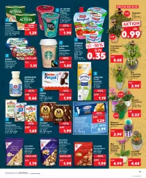 Gazetka promocyjna Kaufland - Gazetka - ważna od 28.12 do 28.12.2022 - strona 21 - produkty: activia, almighur, almighurt, angebot, angebote, aufstrich, bamboo, bärenmarke, Becher, beutel, bifi, bio, Bio-Feta, brot, brotaufstrich, brötchen, butter, buttermilch, Cashew, cashewkerne, Croissant, croissants, danone, danone activia, dessert, Dr. Oetker, ehrmann, ehrmann almighurt, eis, feta, frucht, fruchtjoghurt, getränk, glücksklee, haselnuss, hirtenkäse, joghur, joghurt, kaffee, Käse, Kinder, kinder pingui, kondensmilch, korn, kräuter, landliebe, landmilch, magnum, mandel, mandeln, milch, Milchbrötchen, natur, nuss, Ofen, orchidee, orchideen, paprika, Paranusskerne, patros, peperoni, Peroni, pflanze, pflanzen, pingui, pudding, quetschbeutel, salz, Schal, Schale, schoko, starbucks, Ti, topf, topf ø 12 cm, übertopf, vanille, walnuss, walnusskerne, würfel, zucker