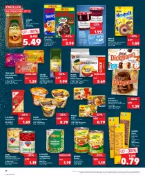 Gazetka promocyjna Kaufland - Gazetka - ważna od 28.12 do 28.12.2022 - strona 22 - produkty: angebot, Becher, beutel, bohne, bohnen, bohnenkaffee, bonne maman, butter, butterkeks, Cap, cappuccino, cerealien, cin, Dickmann's, eintopf, erasco, erbsen, früchte, getränk, getränke, getränkepulver, hülsenfrüchte, jacobs, Jacobs Gold, jacobs tassimo, junge erbsen, kaffee, kaffee-kapseln, kakao, keks, kekse, kellogg's, kichererbsen, konfitüre, leibniz, linsen, löslicher bohnenkaffee, maggi, mam, milka, natur, nesquik, nestlé, nuss, pinienkerne, schoko, senf, sim, Soße, storck, tasse, tassimo, tee, teekanne, terrine, Ti, topf, ZTE, zucker