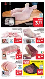 Gazetka promocyjna Marktkauf - Prospekt - Gazetka - ważna od 12.10 do 12.10.2024 - strona 15 - produkty: braten, eis, fleisch, fleischkäse, hähnchenschenkel, henkel, Kaninchenkeule, Käse, kasseler, minutensteaks, reis, rind, rinder, rinderbraten, schenkel, steak, steaks, Ti, ZTE