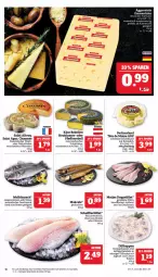 Gazetka promocyjna Marktkauf - Prospekt - Gazetka - ważna od 12.10 do 12.10.2024 - strona 16 - produkty: albray, blume, blumen, braten, chaumes, eis, elle, emmentaler, filet, filets, fisch, frischfisch, hering, Herings, Heringshappen, Heu, ideal zum braten, joghur, joghurt, Käse, mac, Makrele, matjes, milch, pfeffer, rebell, reis, rel, ring, Saint Agur, saint albray, salz, schnittkäse, schweizer schnittkäse, Ti, tisch, wolfsbarsch, ZTE, zwiebel, zwiebeln