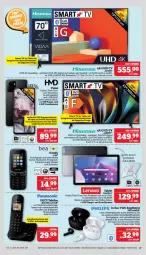 Gazetka promocyjna Marktkauf - Prospekt - Gazetka - ważna od 12.10 do 12.10.2024 - strona 37 - produkty: akku, buch, eis, ente, erde, frontkamera, Handy, HDMI, hisense, kamera, lack, lautsprecher, panasonic, reis, schnellladefunktion, Signal, tablet, tee, telefon, Ti, uhd, UHD-TV, usb, wasser, weck