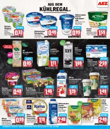 Gazetka promocyjna Aez - Prospekte - Gazetka - ważna od 03.08 do 03.08.2024 - strona 9 - produkty: actimel, actimel drink, activia, almighur, almighurt, aus dem kühlregal, Becher, bio, butter, buttermilch, caffe, danone, danone actimel drink, danone activia, dessert, Dr. Oetker, drink, ehrmann, ehrmann almighurt, Ehrmann Grand Dessert, eis, frucht, gewürz, gewürzquark, gin, hafer, Haferdrink, joghur, joghurt, joghurt mild, kühlregal, landliebe, landmilch, milch, milram, natur, naturjoghurt, Paula, paula pudding, pudding, quark, rahmjoghurt, rama, regal, reis, schlagrahm, snack, snacks, starbucks, Ti, veggie, weihenstephan, ZTE, zucker