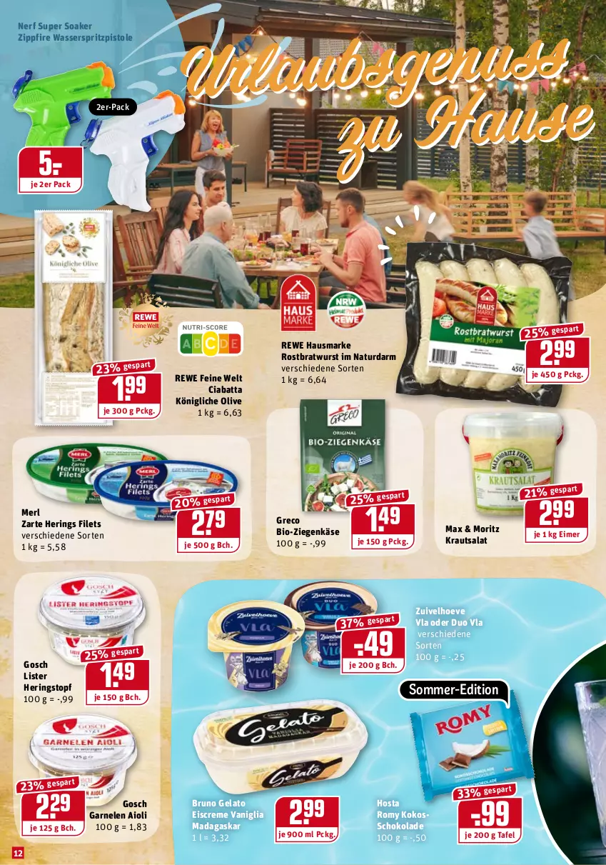 Aktueller Prospekt Rewe - Diese Woche im Angebot! - von 02.08 bis 07.08.2021 - strona 12