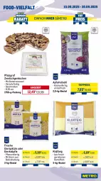 Gazetka promocyjna Metro - Wochen-Angebote Gastro - Gazetka - ważna od 20.09 do 20.09.2025 - strona 11 - produkty: angebot, apfel, beutel, bratwurst, butter, edamer, eier, eierspätzle, eis, fleisch, fleischkäse, geback, gouda, kartoffel, kartoffeln, Käse, küche, Küchen, kuchen, mac, milch, mozzarella, Ofen, pfanne, pfannen, reis, rel, rotkohl, schnitten, Ti, tiefpreis, wurst
