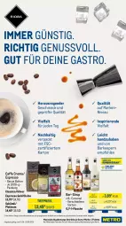 Gazetka promocyjna Metro - Wochen-Angebote Gastro - Gazetka - ważna od 20.09 do 20.09.2025 - strona 14 - produkty: angebot, angebote, baileys, bohne, caffe, caramel, classico, ecco, eis, espresso, flasche, frizzante, frucht, getränk, getränke, gin, Gorbatschow, honig, honigmelone, La Gioiosa, mac, melone, nivea, nuss, Palette, Peroni, prosecco, raspberry, reis, sirup, Ti, tiefpreis, wodka