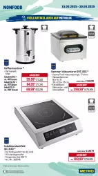 Gazetka promocyjna Metro - Wochen-Angebote Gastro - Gazetka - ważna od 20.09 do 20.09.2025 - strona 18 - produkty: angebot, auer, eis, geschirr, induktionskochfeld, kaffee, kaffeemaschine, kochfeld, Metro, metro gastro, tasse, Ti, Vakuumierer
