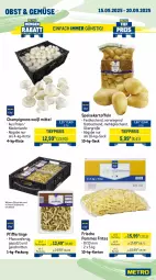 Gazetka promocyjna Metro - Wochen-Angebote Gastro - Gazetka - ważna od 20.09 do 20.09.2025 - strona 8 - produkty: angebot, auer, bag-in-box, Bau, Bauer, Becher, braun, brot, champignon, champignons, cheddar, eier, eis, frucht, fruchtjoghurt, joghur, joghurt, kartoffel, kartoffeln, mac, mehl, milch, obst, pfanne, pfannen, Pfifferlinge, pommes, Pommes Frites, reis, sac, schnitten, speisekartoffeln, Ti, tiefpreis