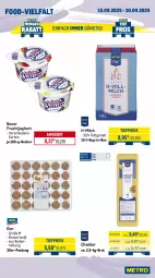 Gazetka promocyjna Metro - Wochen-Angebote Gastro - Gazetka - ważna od 20.09 do 20.09.2025 - strona 9 - produkty: angebot, auer, bag-in-box, Bau, Bauer, Becher, braun, brot, champignon, champignons, cheddar, eier, eis, frucht, fruchtjoghurt, joghur, joghurt, kartoffel, kartoffeln, mac, mehl, milch, obst, pfanne, pfannen, Pfifferlinge, pommes, Pommes Frites, reis, sac, schnitten, speisekartoffeln, Ti, tiefpreis