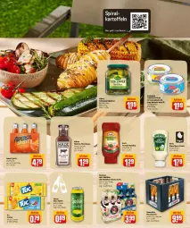 Gazetka promocyjna Rewe - Diese Woche im Angebot! - Gazetka - ważna od 04.06 do 04.06.2022 - strona 15 - produkty: aperol, bier, blume, blumen, blumenöl, cracker, fisch, gösser, hasseröder, Hefe, heinz, kartoffel, kartoffeln, ketchup, kraft, Kühne, natur, natur radler, natura, Paula, paulaner, pils, premium pils, radler, rezept, sauce, saupiquet, schlemmertöpfchen, sonnenblume, sonnenblumen, sonnenblumenöl, thunfisch, Ti, tomate, tomaten, tomaten ketchup, Töpfchen, tuc, Yo, zitrone