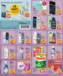 Gazetka promocyjna Rewe - Diese Woche im Angebot! - Gazetka - ważna od 04.06 do 04.06.2022 - strona 16 - produkty: auto, Bad, bio, biozidprodukte, brause, Brausetabletten, bürste, coupon, coupons, creme, deo, deospray, doppelherz, dove, Duftspray, dusche, duschgel, eis, elle, elmex, erde, fa duschgel, garnier, gin, Glade, gsw, haarspray, kneipp, magnesium, magnesium 400, meridol, mizellen, Odol, odol med, oxi action, pasta, persil, pflegedusche, Rauch, Reinigung, reis, rel, rexona, ring, rwe, schauma, schauma shampoo, schaumbad, sensodyne, shampoo, somat, syoss, tablet, tablett, Tablette, Ti, tisch, universal pulver, vanish, vanish oxi action, wasser, Yo, zahnbürste, zahncreme, zahnpasta