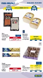 Gazetka promocyjna Metro - Wochen-Angebote - Gazetka - ważna od 05.07 do 05.07.2025 - strona 10 - produkty: angebot, baguette, baguettes, bertolli, chupa, chupa chups, creme, Donut, donuts, eis, filet, filets, flasche, geback, gin, Gläser, hering, Herings, heringsfilets, Käse, leberkäs, leberkäse, meggle, Metro, metro gastro, milka, miracel, miracel whip, Ofen, olive, oliven, olivenöl, olivenöl extra, reis, ring, salat, salatcreme, schoko, Ti, tiefpreis, wurst