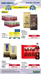 Gazetka promocyjna Metro - Wochen-Angebote - Gazetka - ważna od 05.07 do 05.07.2025 - strona 12 - produkty: Alwa, angebot, bohne, coca-cola, cola, dallmayr, dallmayr prodomo, eis, flasche, getränk, getränke, mineralwasser, Palette, pringles, prodomo, reis, ring, rwe, steiner, Three Sixty, Ti, tiefpreis, veltins, volvic, warsteiner, wasser