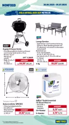 Gazetka promocyjna Metro - Wochen-Angebote - Gazetka - ważna od 05.07 do 05.07.2025 - strona 21 - produkty: adblue, angebot, backofen, Bau, Bodenventilator, decke, Deckel, Diesel, eis, elle, garnitur, garraum, gefrierkombination, glasplatte, grill, grillrost, gsw, kochfeld, Kugel, kugelgrill, latte, LG, messer, Metro, Ofen, Reinigung, reis, rum, sessel, Sofa, Spektrum, teller, Ti, tisch, ventilator