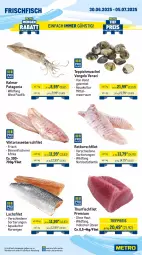 Gazetka promocyjna Metro - Wochen-Angebote - Gazetka - ważna od 05.07 do 05.07.2025 - strona 5 - produkty: Abtei, angebot, angebote, aqua, eis, entrecôte, filet, filets, fisch, fische, Fischer, fleisch, frischfisch, hüftsteak, hüftsteaks, lachs, lachsfilet, Metro, reis, Ria, rind, rinder, rinder-rumpsteak, Rotbarsch, rotbarschfilet, rum, rumpsteak, rwe, Schere, steak, steaks, teppich, thunfisch, Ti, tiefpreis, Wild