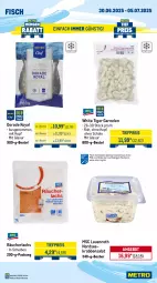 Gazetka promocyjna Metro - Wochen-Angebote - Gazetka - ważna od 05.07 do 05.07.2025 - strona 6 - produkty: angebot, aprikose, aprikosen, Becher, beutel, Dorade, dorade royal, eis, fisch, fische, Fischer, garnelen, lachs, mango, melone, melonen, Metro, Nordsee, obst, Räucherlachs, reis, salat, Schal, Schale, Schere, Ti, tiefpreis, wasser, wassermelone, wassermelonen