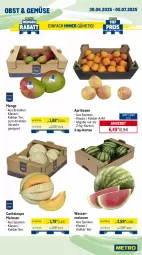 Gazetka promocyjna Metro - Wochen-Angebote - Gazetka - ważna od 05.07 do 05.07.2025 - strona 7 - produkty: angebot, aprikose, aprikosen, Becher, beutel, Dorade, dorade royal, eis, fisch, fische, Fischer, garnelen, lachs, mango, melone, melonen, Metro, Nordsee, obst, Räucherlachs, reis, salat, Schal, Schale, Schere, Ti, tiefpreis, wasser, wassermelone, wassermelonen