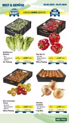 Gazetka promocyjna Metro - Wochen-Angebote - Gazetka - ważna od 05.07 do 05.07.2025 - strona 8 - produkty: angebot, arla, arla skyr, bavaria blu, Becher, bergader, cherrytomaten, eis, Gemüsezwiebel, Käse, käsescheiben, leerdammer, mac, milch, nuss, obst, paprika, paprika rot, reis, Ria, salat, salatherzen, schlagrahm, schnittkäse, schnittkäsescheiben, Skyr, Ti, tisch, tomate, tomaten, weihenstephan, zwiebel, zwiebeln