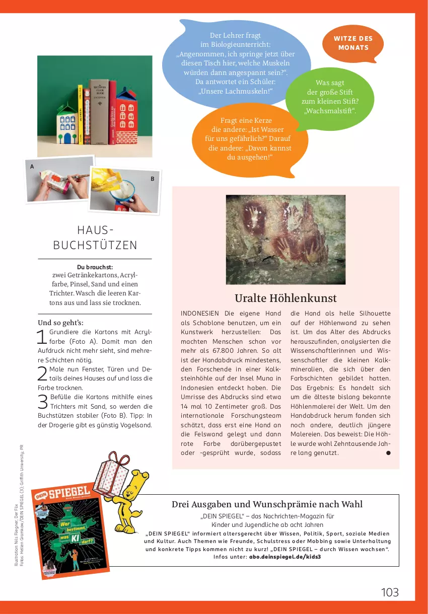 Aktueller Prospekt Rossmann - Prospekte - von 28.09.2026 bis 03.01.2027 - strona 103 - produkty: bio, buch, eis, elle, erde, fenster, getränk, getränke, HP, kerze, Kinder, leine, mac, magazin, Pinsel, Rauch, ring, rum, Soda, spiegel, Sport, Ti, tisch, usb, wasser
