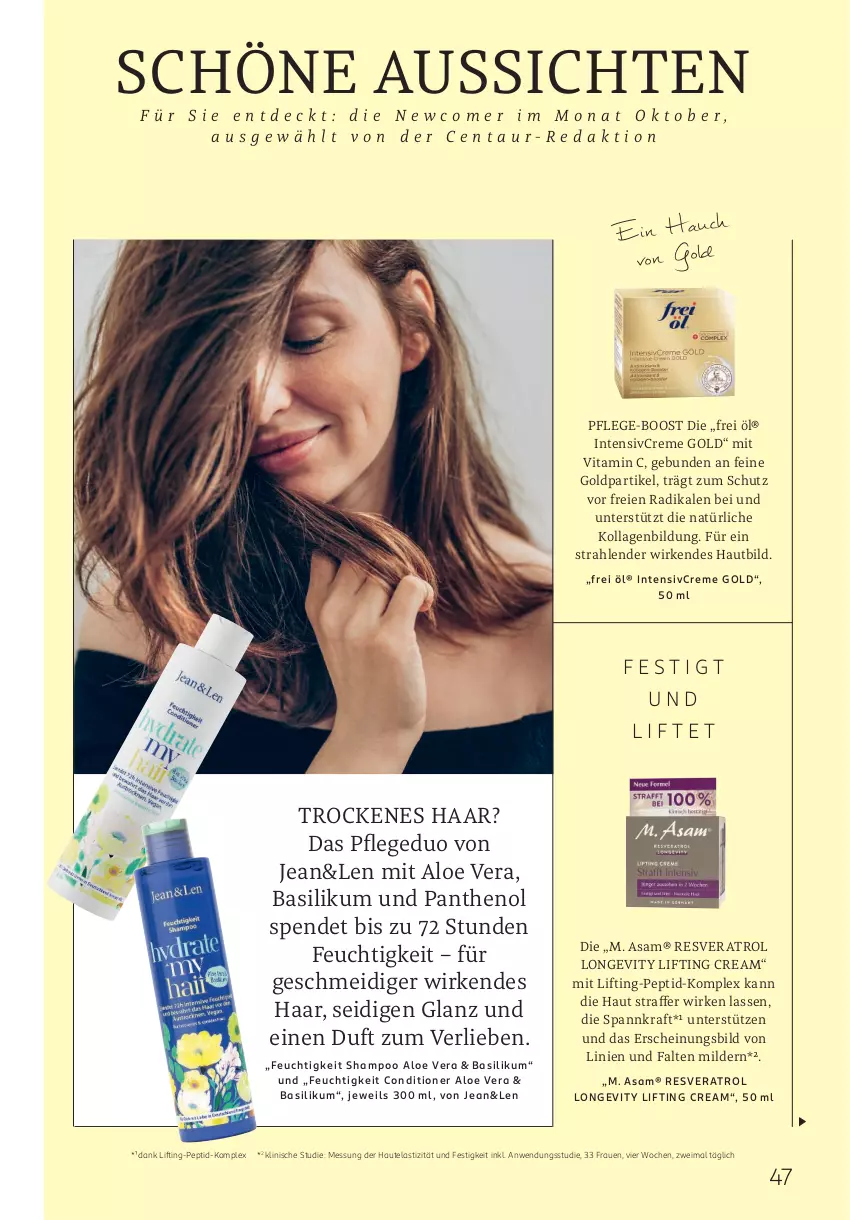 Aktueller Prospekt Rossmann - Prospekte - von 28.09.2026 bis 03.01.2027 - strona 47 - produkty: aloe vera, asti, basilikum, creme, Kollagen, kraft, Panthenol, shampoo, Ti, vita, Vitamin C