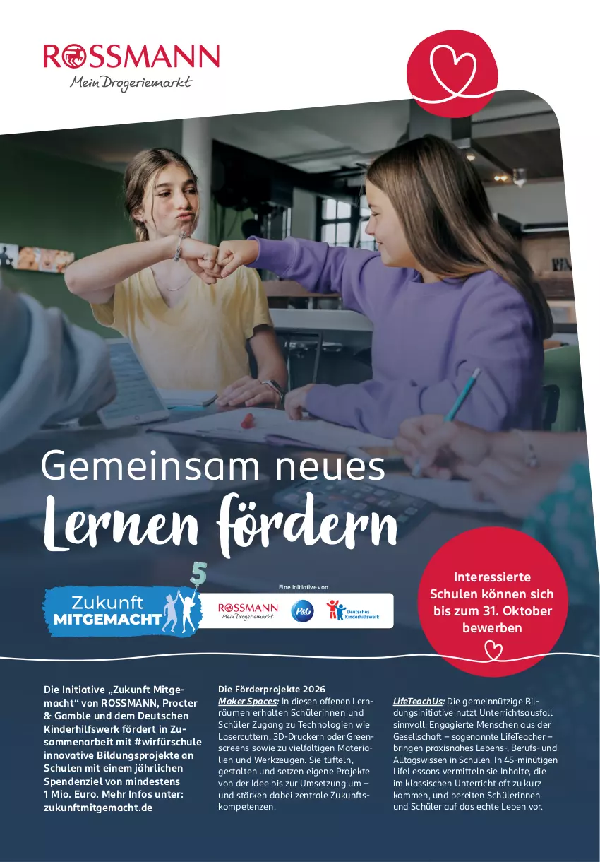 Aktueller Prospekt Rossmann - Prospekte - von 28.09.2026 bis 03.01.2027 - strona 71 - produkty: drucker, gsw, Kinder, mac, Ria, ring, Ti, werkzeug, werkzeuge
