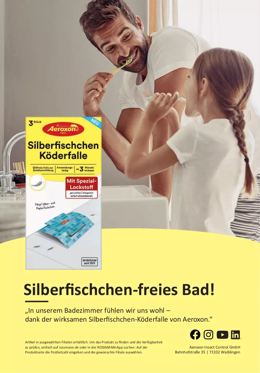 Aktueller Prospekt Rossmann - Prospekte - von 28.09.2026 bis 03.01.2027 - strona 75 - produkty: aeroxon, Bad, fisch, leitz, oxo, Ti