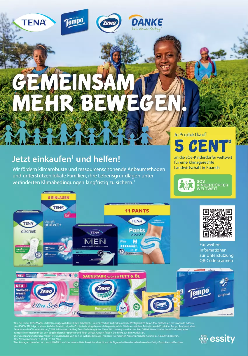 Aktueller Prospekt Rossmann - Prospekte - von 28.09.2026 bis 03.01.2027 - strona 86 - produkty: Bau, haushaltstücher, Kinder, leitz, mab, papier, Tasche, taschen, taschentücher, Tempo, Ti, toilettenpapier, toilettentücher, tücher, zewa, ZTE